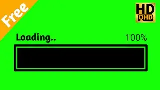 Green Screen Loading Bar ।। Loading Animation ।। No Copyright 