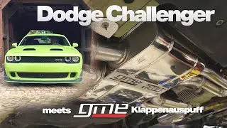 Dodge Challenger Hellcat meets GME Klappenauspuff - GME Performance