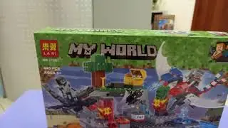 Конструктор Майнкрафт LARI 11267 My World нападение драконов