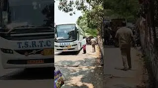 Non-Stop Volvo Garuda Ac Bus Nizamabad || Full Journeys