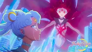 Sailor Cosmos vs Sailor Chaos - Sailor Moon Cosmos the Movie