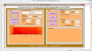 Audio Steganography for Secret Data Hiding Using Matlab Project Code | Audio Steganography Using DWT