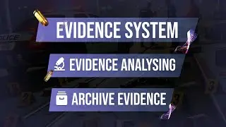 Fivem Evidence | Collect Evidences | Make Analyses | Trace Suspects | ESX / QB