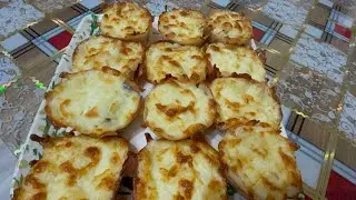 🔥СУПЕРСКАЯ ЗАКУСКА🔥КОРЗИНОЧКА С ГРИБАММ👩‍🍳ТУРЦИЯ АНТАЛИЯ