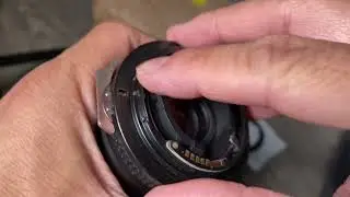 K&F Lens Mount Adaptor Nikon F/AF To EF Mount