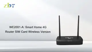 WE2001-A: Smart Home 4G Router SIM Card Wireless Version