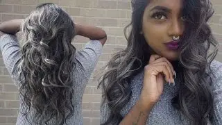 BLACK TO SILVER HAIR : My Experience, How to Tone Your Hair at Home,  Maintaining