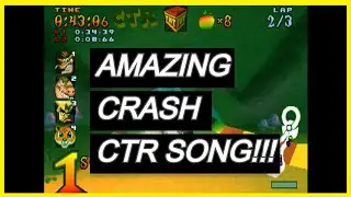 🎵 AMAZING CTR Music - [Crash Team Racing - Roo's Tubes] - 1 HOUR