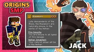 Minecraft Origins Mod - JackManifold,  Blazeborn (Origin SMP) 
