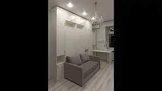 Шкаф кровать диван трансформер Фокстрот от TRANSMEB