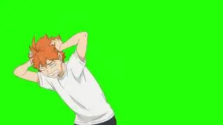 Anime Green Screen   Haikyuu!! #1