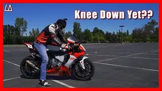 Still Trying to Drag My Knee on my R1 Sportsbike