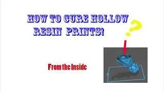 How To Cure Resin Print's: inside