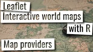 Leaflet and R - Map providers