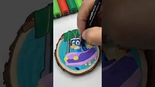 🎄 Drawing Bluey and Bingo but on a Christmas Ornament 🎄