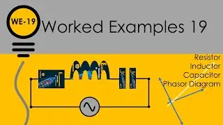 Electrotechnology Course Notes Worked Examples 19 RLC Phasor Diagram