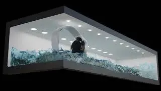 Watch Fire&Water Led projection Mapping