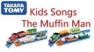 Kids Songs - The Muffin Man - Thomas and Friends James Amusement Park Percy Dinosaur Set 02888 en