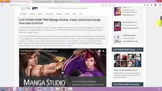Manga Studio 5 / Clip Studio Paint: What You Need to Begin