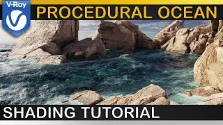 V-Ray | Realistic PROCEDURAL OCEAN Shader