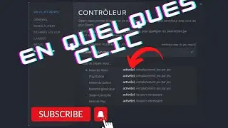 COMMENT JOUER  AVEC UNE MANETTE SUR TOUS LES JEUX STEAM (COMPATIBLE AVEC UNE MANETTE )