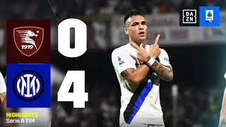 LAUTARO è incontenibile, POKER da subentrato: Salernitana-Inter 0-4 | Serie A TIM | DAZN Highlights