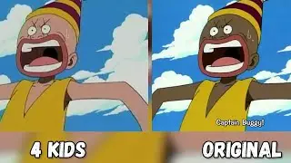 TOP moments of One Piece Censorhip in First Episodes