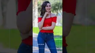 Antes y Después Edición Móvil 📸📱#parque #red #blue #jeans #primavera #Nikon #foto #fashionista #moda