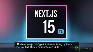 🎛️ Master Next.js 15 & TypeScript Part 4 – Setting Up Theme Provider (Dark Mode + Custom Themes) 🌙🌞