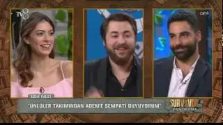 ESER WEST ÜNLULER TAKIMINDAN  HANGİ İSME SEMPATİ DUYUYOR?