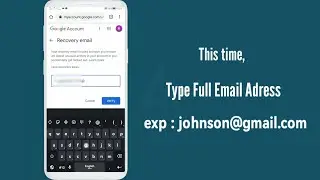 Add Recovery Email | How to add Recovery Email?