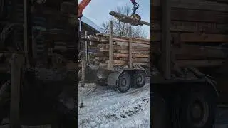 поэтапная разборка дома+загрузка и вывоз дров