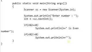 [2020]-Programming in JAVA - Control Structure - Decision Making - Simple If Practice