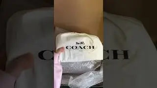 A new to me #coachbag #unboxing 🥰 I sold this then bought it back!!