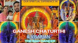 New Ganesh Chaturthi 2024 Vlog | Pooja, Celebrations & Visarjan Highlights