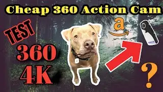 Test cheap Amazon 360 Action Camera 2022 | #360Test #360cam #360paranormal
