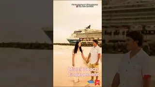 Miami Beach engagement photographer #engaged