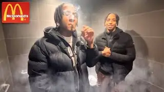 HOTBOXING MCDONALDS THEN ORDERING!