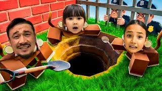 ЗООПАРКТЕН ҚАШАМЫЗ ЖЕРДІ ҚАЗЫП😱🙊🙉🐵 ROBLOX🎮