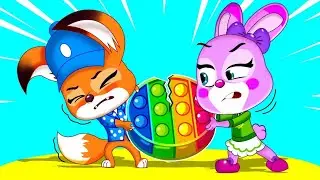 Pop It  play Pretend Play Good Habits For Kids Cartoon for Kids Stories By Lili and Max 🦊🐰