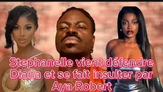 AFFAIRE DIANA BOULI : STEPHANELLE LA DÉFENDS ET SE FAIT ALLUMER PAR AYA ROBERT