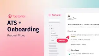O melhor ONBOARDING para as suas equipas com a Factorial