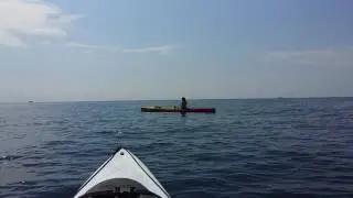 на каяках из Балаклавы на мыс Айя