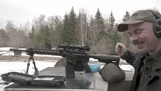 Ruger SFAR handloads out to half a kilometer