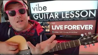 How To Play vibe - Lil Peep Guitar Tutorial (Beginner Lesson!)