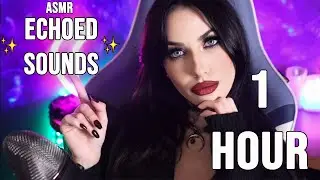 ASMR - 1H OF ECHOED MOUTH SOUNDS AND HYPNOTIC HAND MOVEMENTS (layered sounds/asmr per dormire)