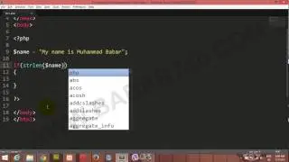 php class 25 strtoupper and strlen functions in Urdu and Hindi
