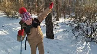 Нереальный лыжник
