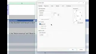 Excel - how to format text