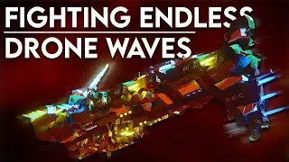 ENDLESS DRONE WAVES! - Space Engineers battle
